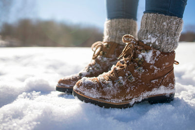 Keep your feet warm and dry in the snow