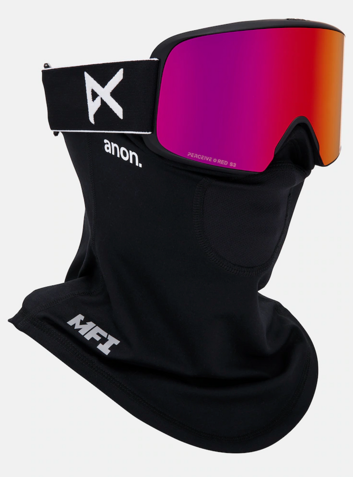 Anon M6 Goggle Low Bridge Black w/ Perceive Sunny Red