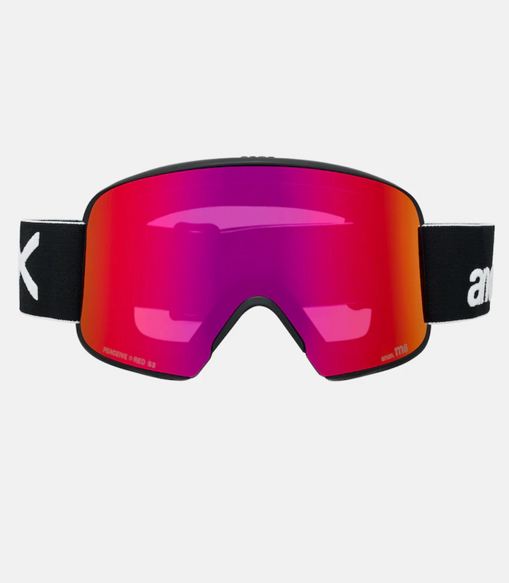 Anon M6 Goggle Low Bridge Black w/ Perceive Sunny Red