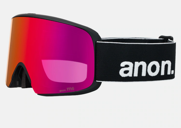 Anon M6 Goggle Low Bridge Black w/ Perceive Sunny Red