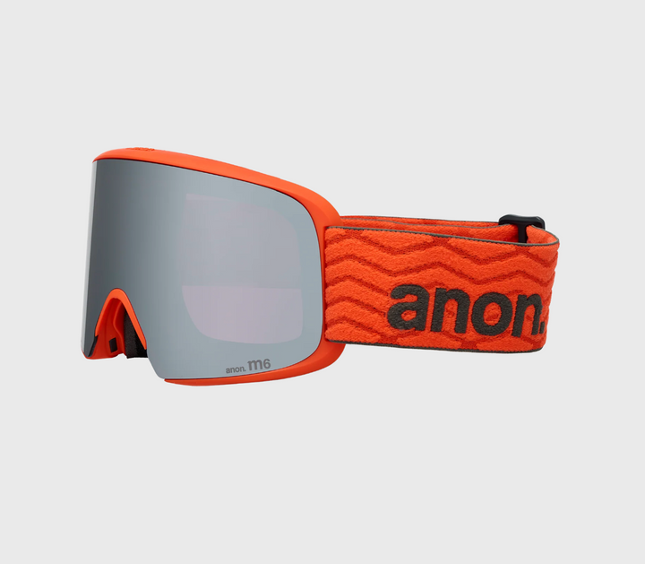 Anon M6 Goggle Low Bridge Fiesta Red w/ Perceive Sunny Onyx