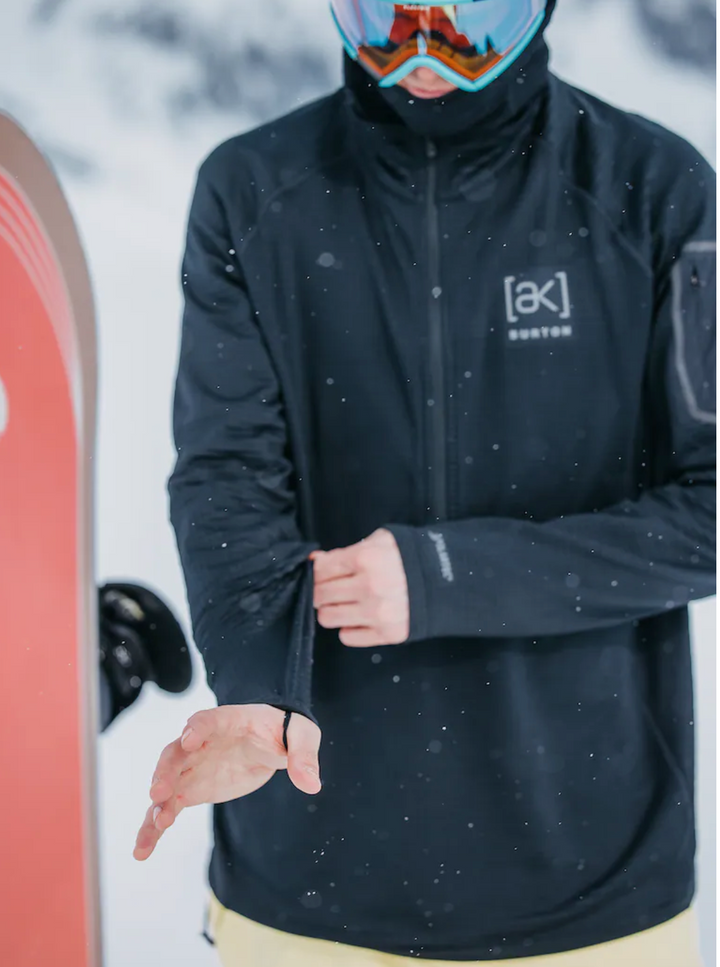 Burton [AK] Helium Grid Fleece Halfzip