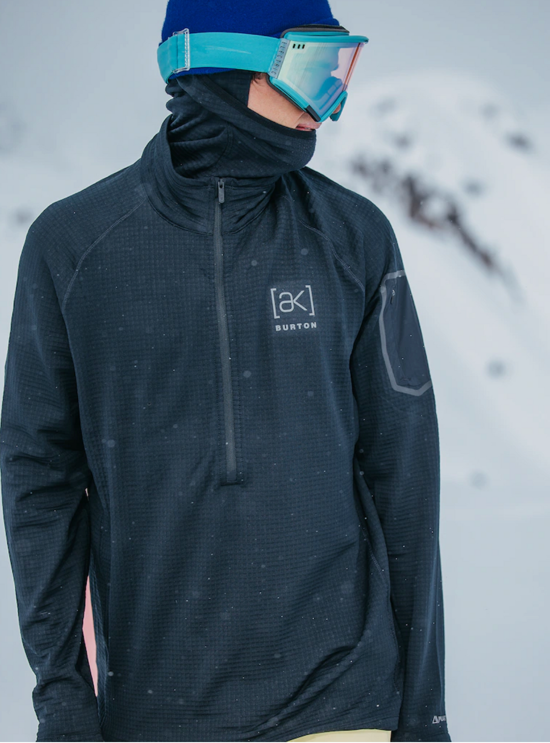 Burton [AK] Helium Grid Fleece Halfzip
