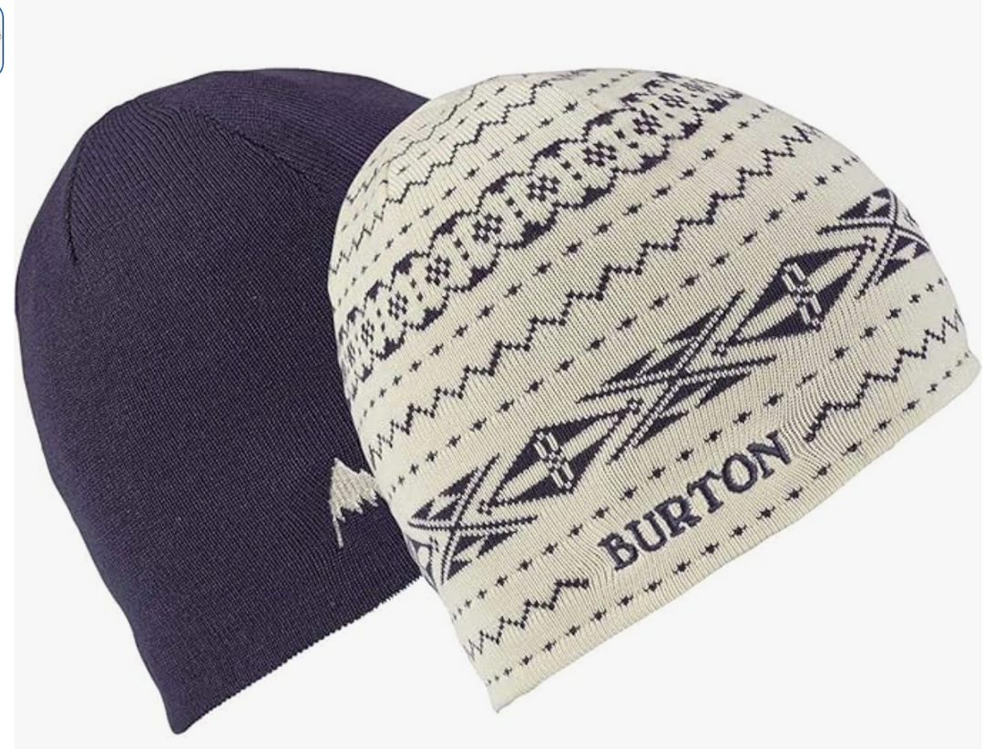 Burton Girls Belle Beanie - Stout White Royal Blue