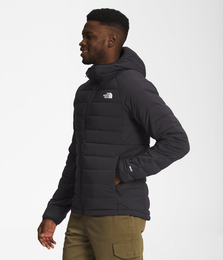 The North Face Mens Belle View Hooded Stretch Down Jacket