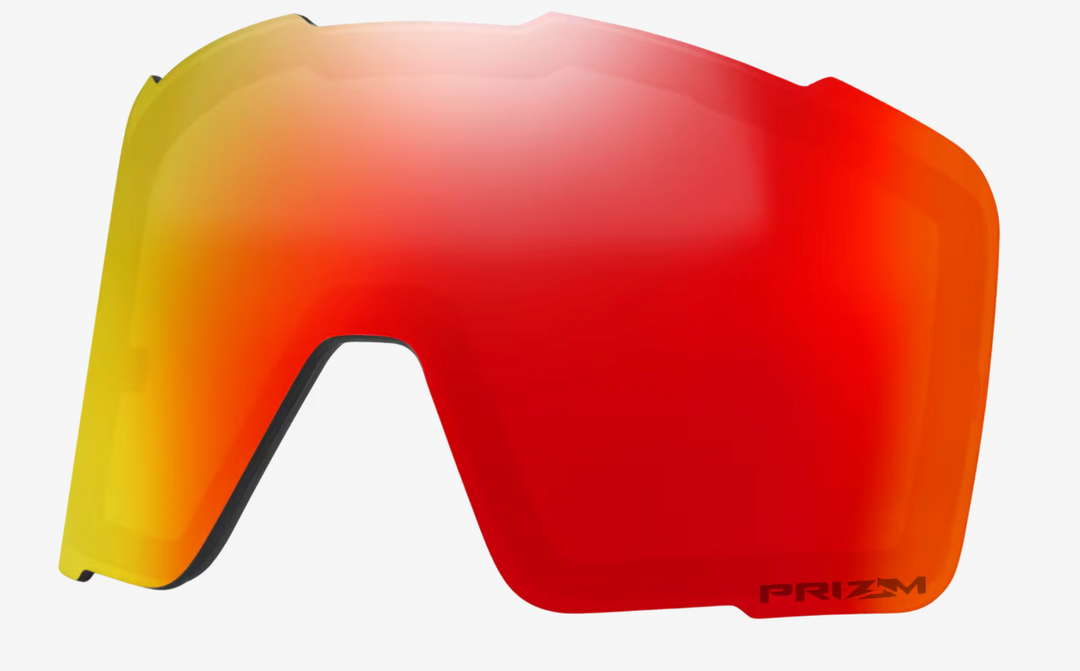 Oakley Line Miner Pro L Black Duality Goggles w/ Prizm Sapphire Iridium &amp; Torch Iridium