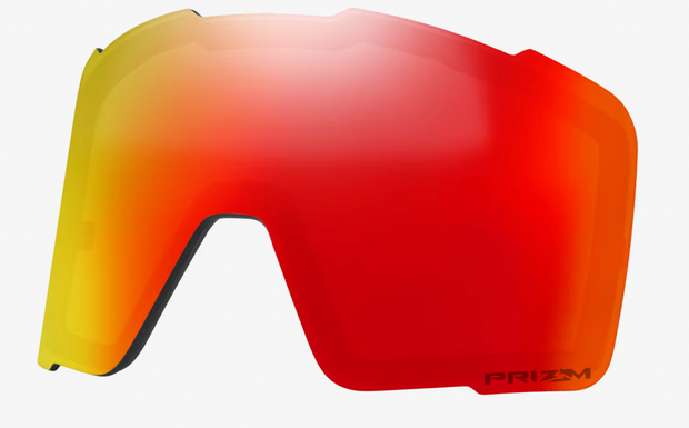 Oakley Line Miner Pro L Black Duality Goggles w/ Prizm Sapphire Iridium & Torch Iridium