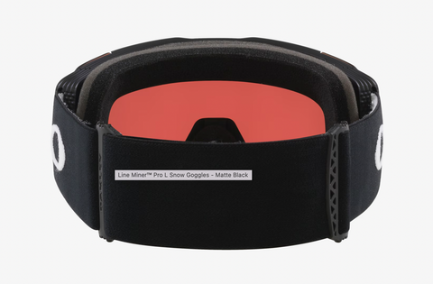 Oakley Line Miner Pro L Matte Black Goggles w/ Prizm Argon Iridium & Snow Iced Iridium