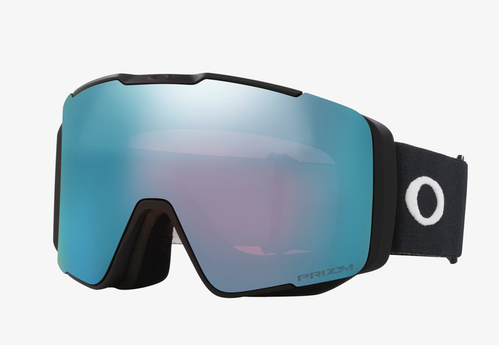 Oakley Line Miner Pro L Matte Black Goggles w/ Prizm Sapphire Iridium &amp; Snow Iced Iridium