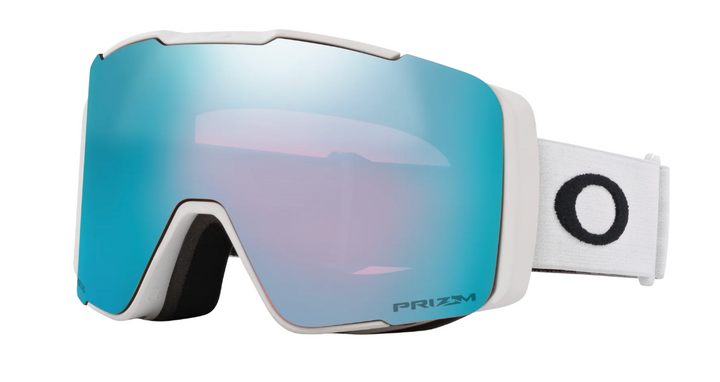 Oakley Line Miner Pro Goggle L - Matte White w/ Prizm Sapphire &amp; Prizm Snow Iced Iridium