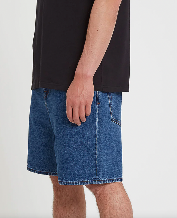 Volcom Mens Billow Denim Short
