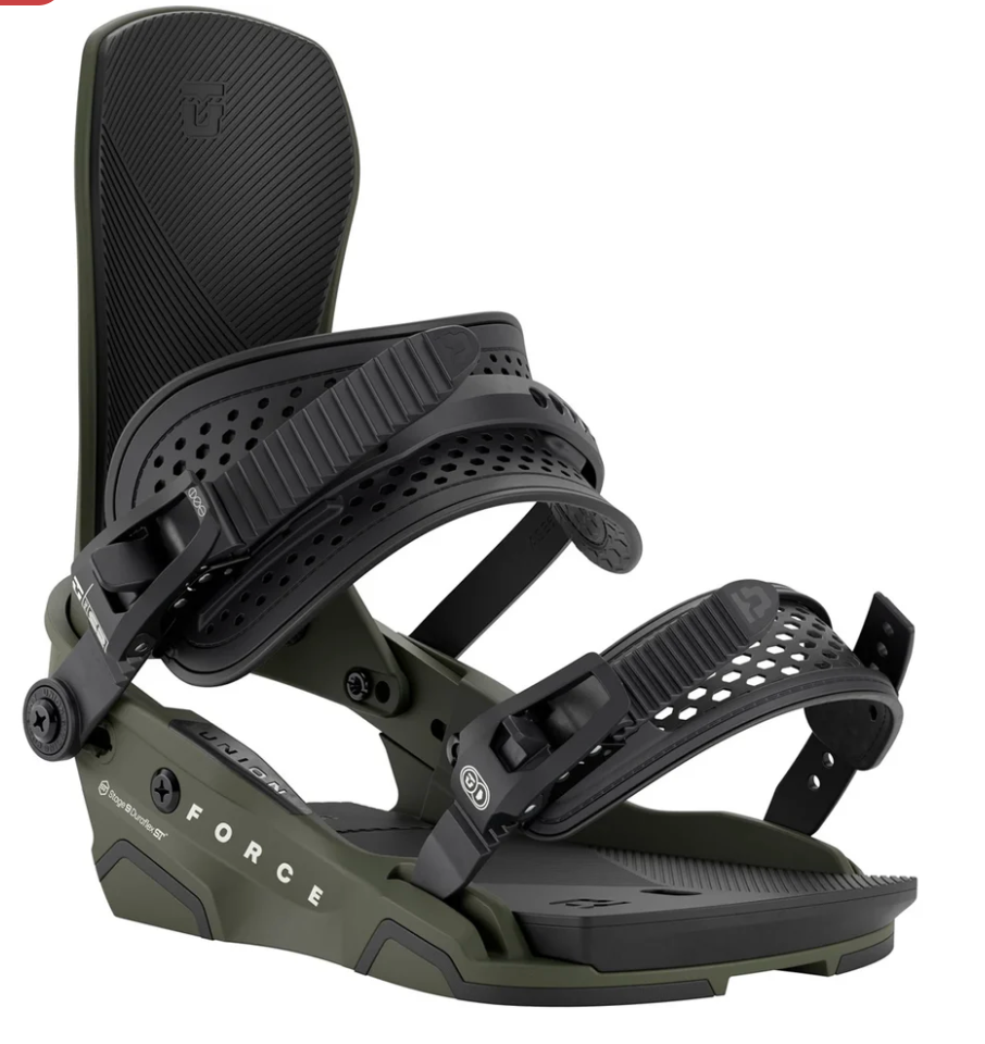 Union Mens Force Bindings 2026 - Army Green