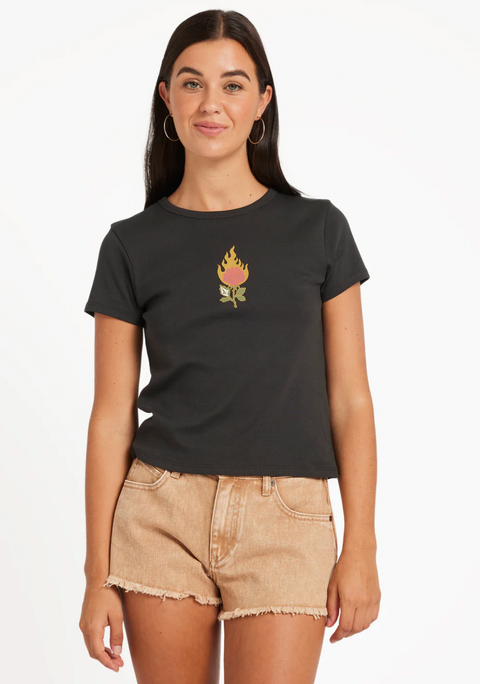 Volcom Womens Have A Clue Tee