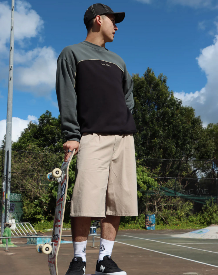Volcom Mens 2K Stone Crew Neck