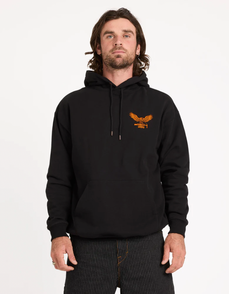 Volcom Mens Workwear Hammered Pullover Hoodie