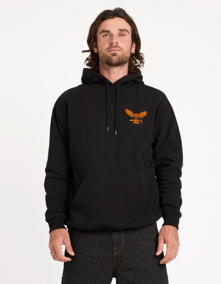 Volcom Mens Workwear Hammered Pullover Hoodie