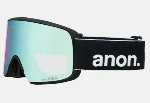 Anon M6S Goggle Low Bridge Black w/ Perceive Variable Blue