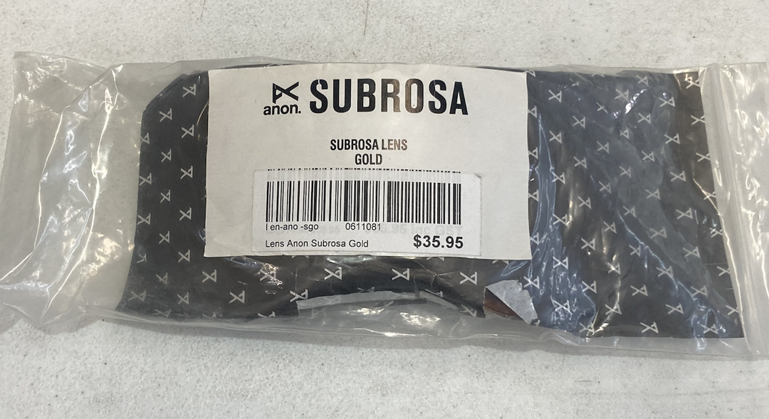 Anon Subrosa Lens Gold