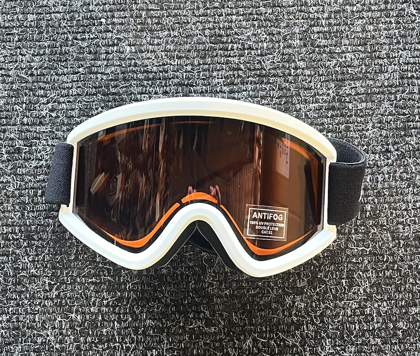 Anticorp Brumby Goggle - White w/Amber