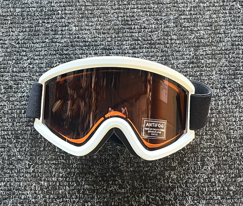 Anticorp Brumby Goggle - White w/Amber