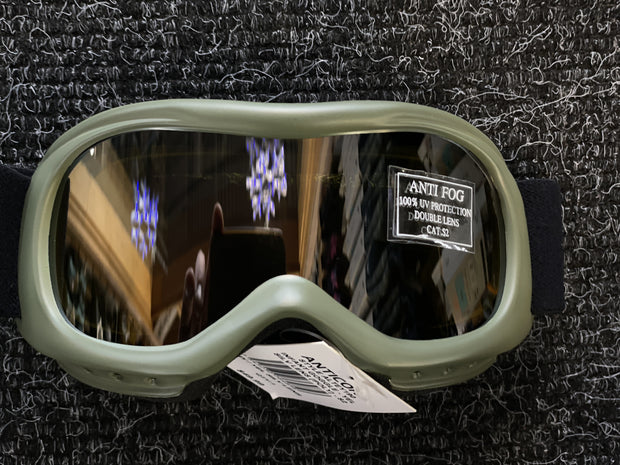 Anticorp Infant Goggle - Army w/ Silver Yellow