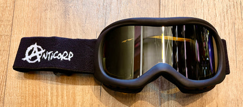 Anticorp Infant Goggle - Black w/ Silver Yellow