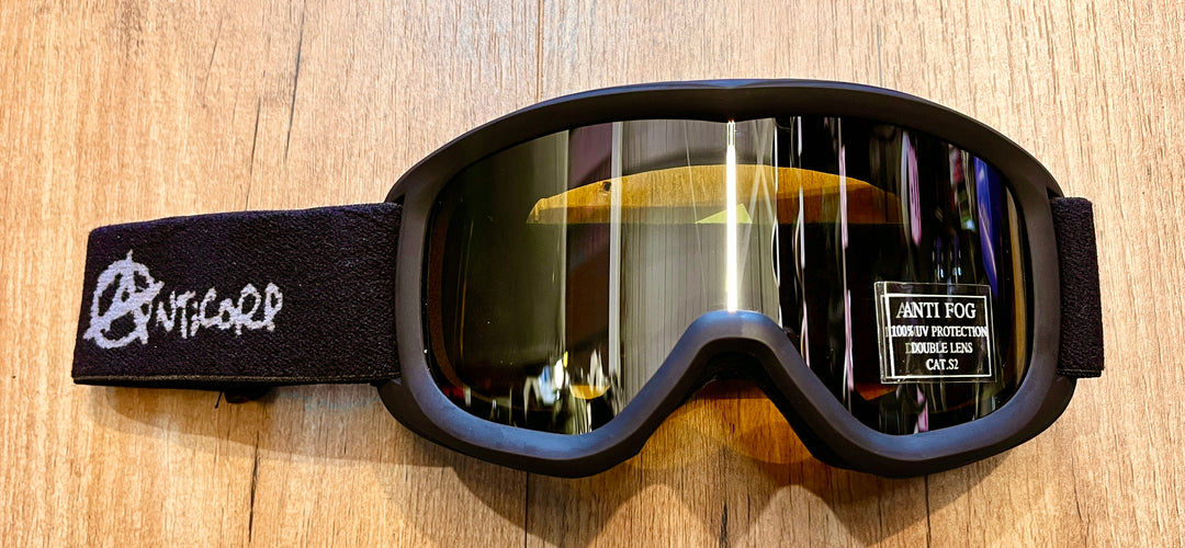 Anticorp Kids Goggle - Black w/ Silver Yellow