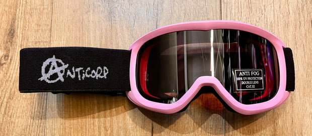 Anticorp Kid's Goggle - Pink w/ Silver Rose