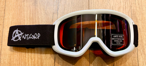 Anticorp Kid's Goggle - White w/ Silver Amber