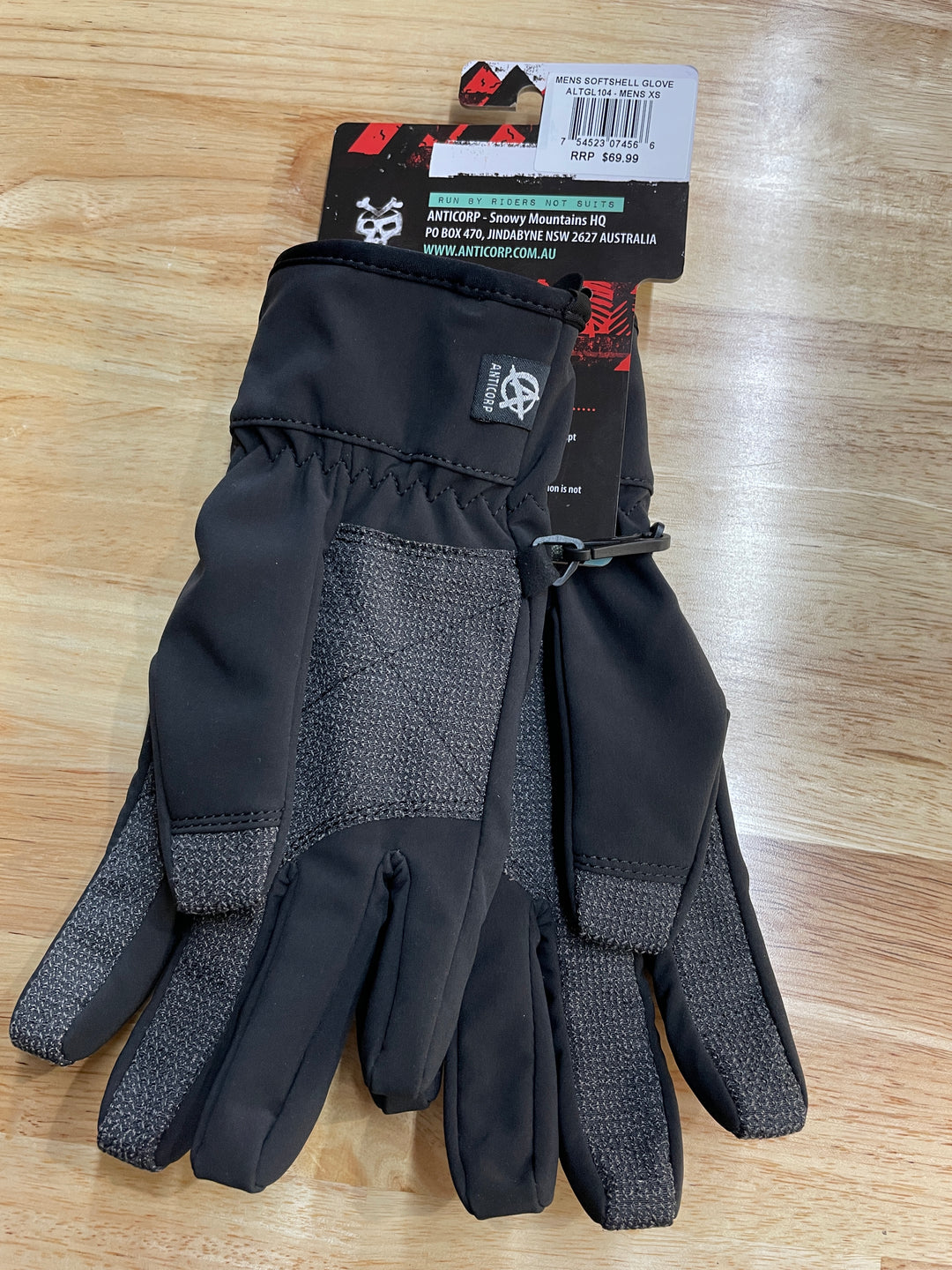 Anticorp Mens Softshell  Glove