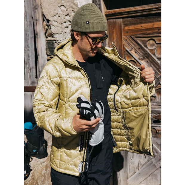 Burton Mens AK Baker Hooded Down Jacket