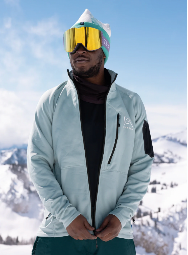 Burton Mens [AK] Baker Stretch Fleece Full Zip