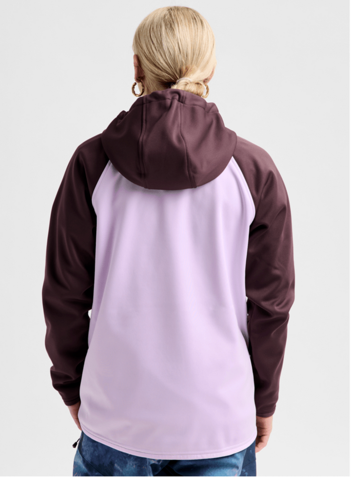Burton Womens Crown Weatherproof Pullover Fleece Hoodie