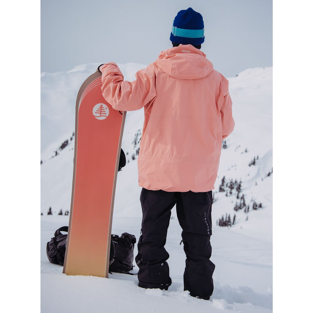 スノーボード Burton ak Jacket Reef Pink GORE-TEX Burton 2024 Men's [ak] Cyclic GORE‑TEX 2L Jacket - Reef Pink