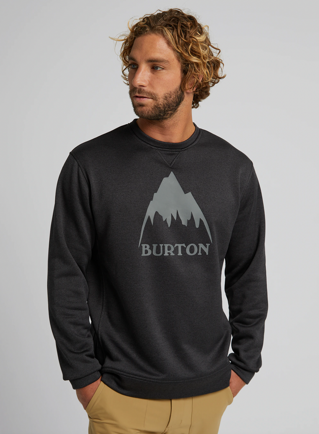 Burton Mens Oak Pullover Crew