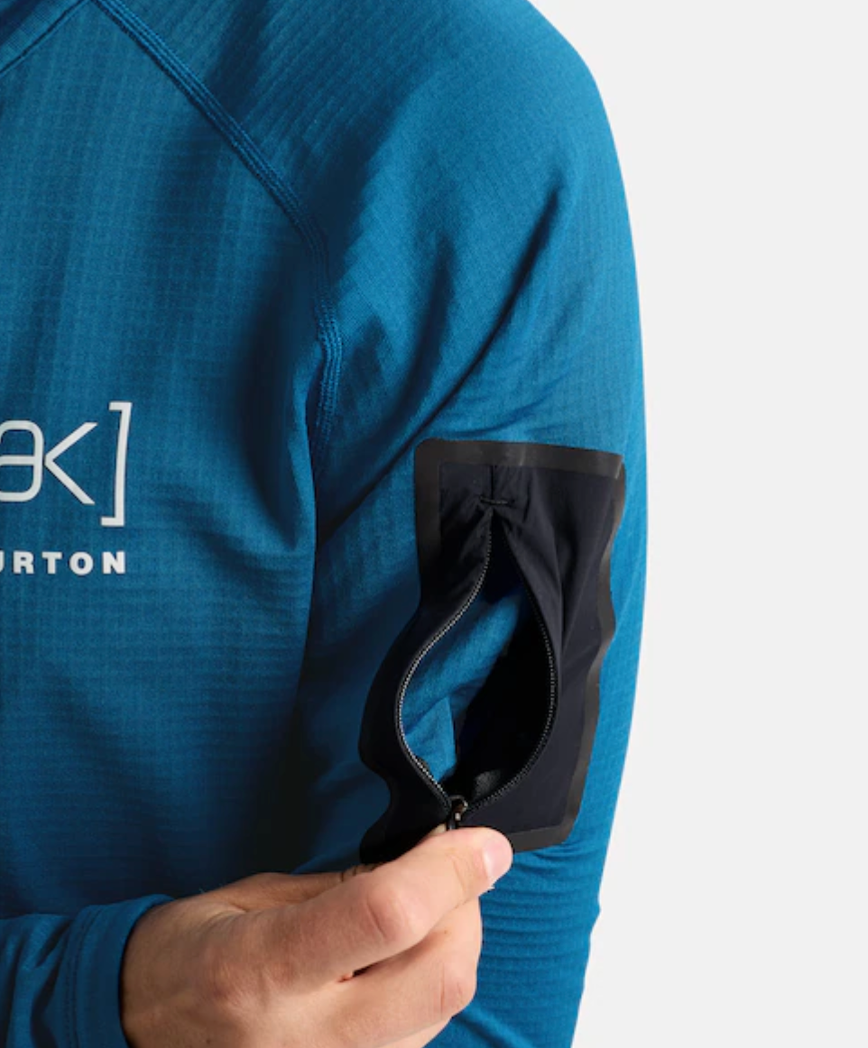 Burton [AK] Helium Grid Fleece Halfzip