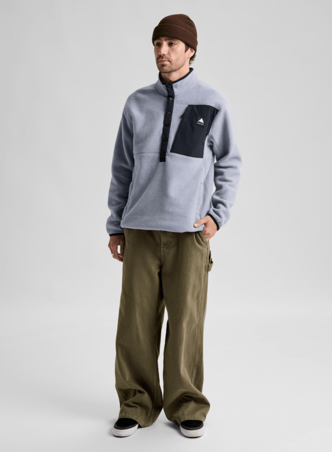 Burton Mens Cinder Pullover Fleece