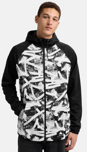 Burton Mens Crown Weatherproof Fullzip Fleece Hoodie