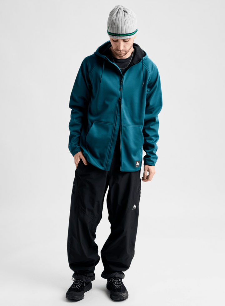 Burton Mens Crown Weatherproof Fullzip Fleece