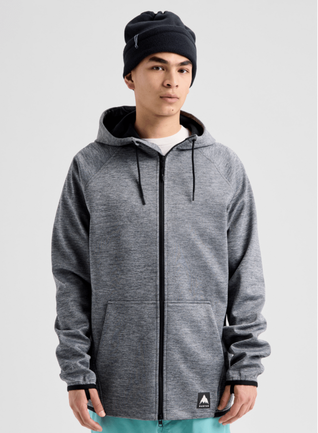 Burton Mens Crown Weatherproof Fullzip Fleece