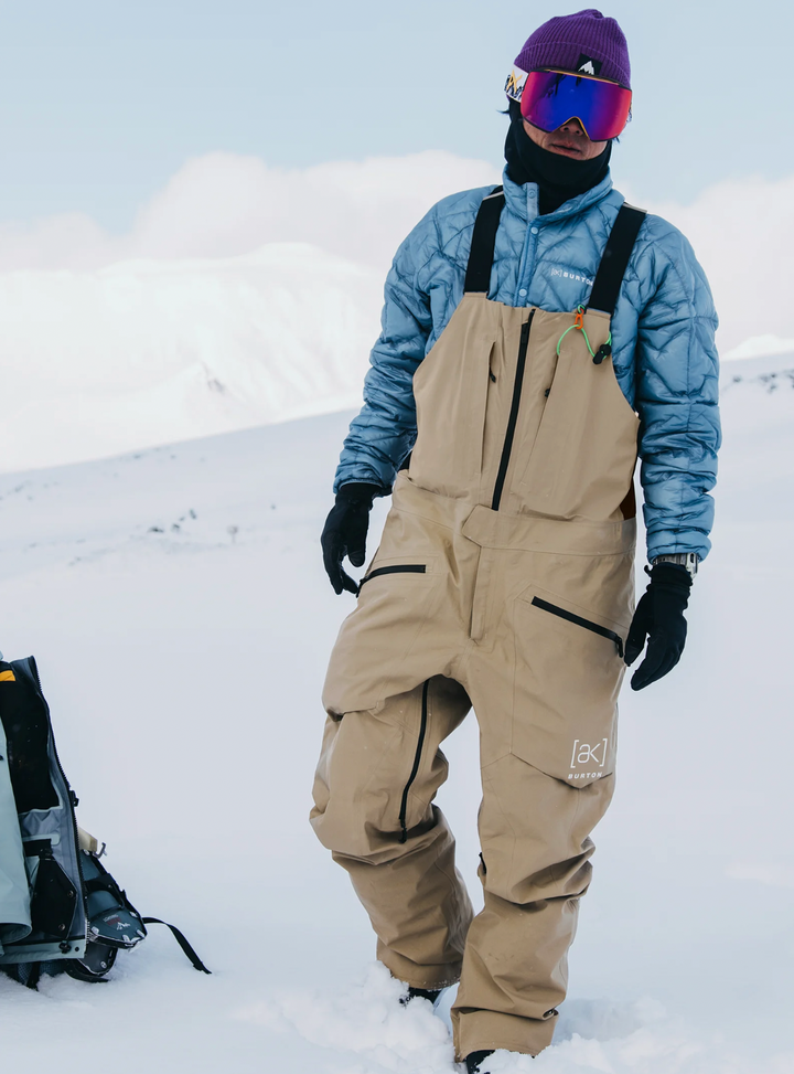 Burton Mens [AK] Freebird GORE‑TEX 3L Stretch Bib Pants 2026