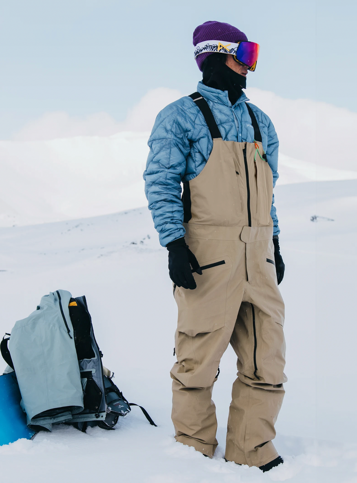 Burton Mens [AK] Freebird GORE‑TEX 3L Stretch Bib Pants 2026