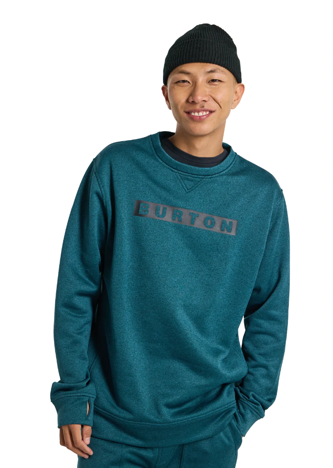 Burton Mens Oak Pullover Crew