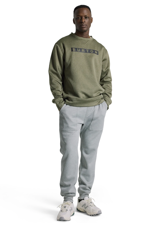 Burton Mens Oak Pullover Crew