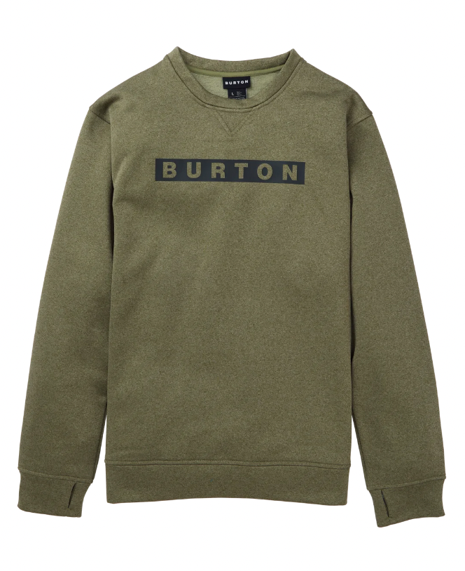 Burton Mens Oak Pullover Crew