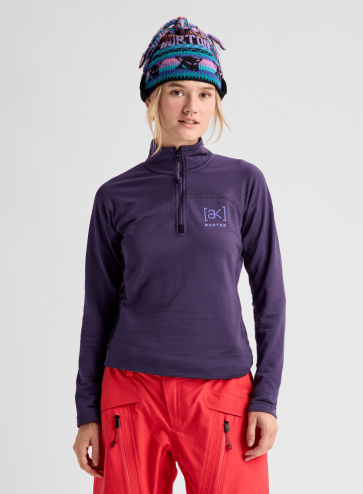 Burton Womens [AK] Helium Fleece Quarterzip