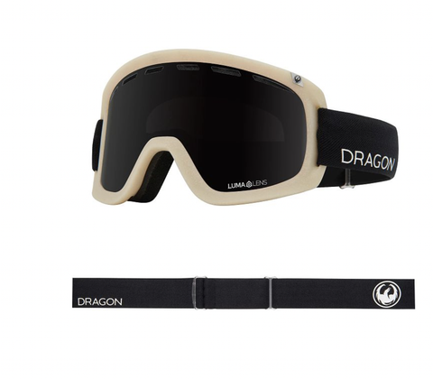 Dragon D1 OTG  Goggle Raw w/ Lumalens Midnight and Lumalens Amber
