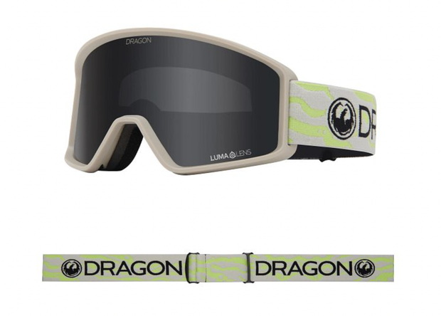 Dragon DXT OTG Goggle Kelp w/ Lumalens Dark Smoke