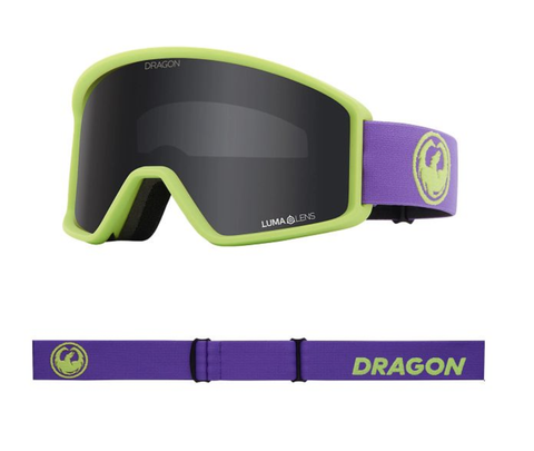 Dragon DXT OTG Goggle Murasaki w/ Lumalens Dark Smoke