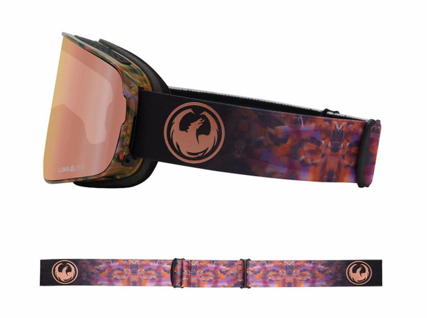 Dragon NFX2 Goggle Amethyst w/ Lumalens Rose Gold Ion